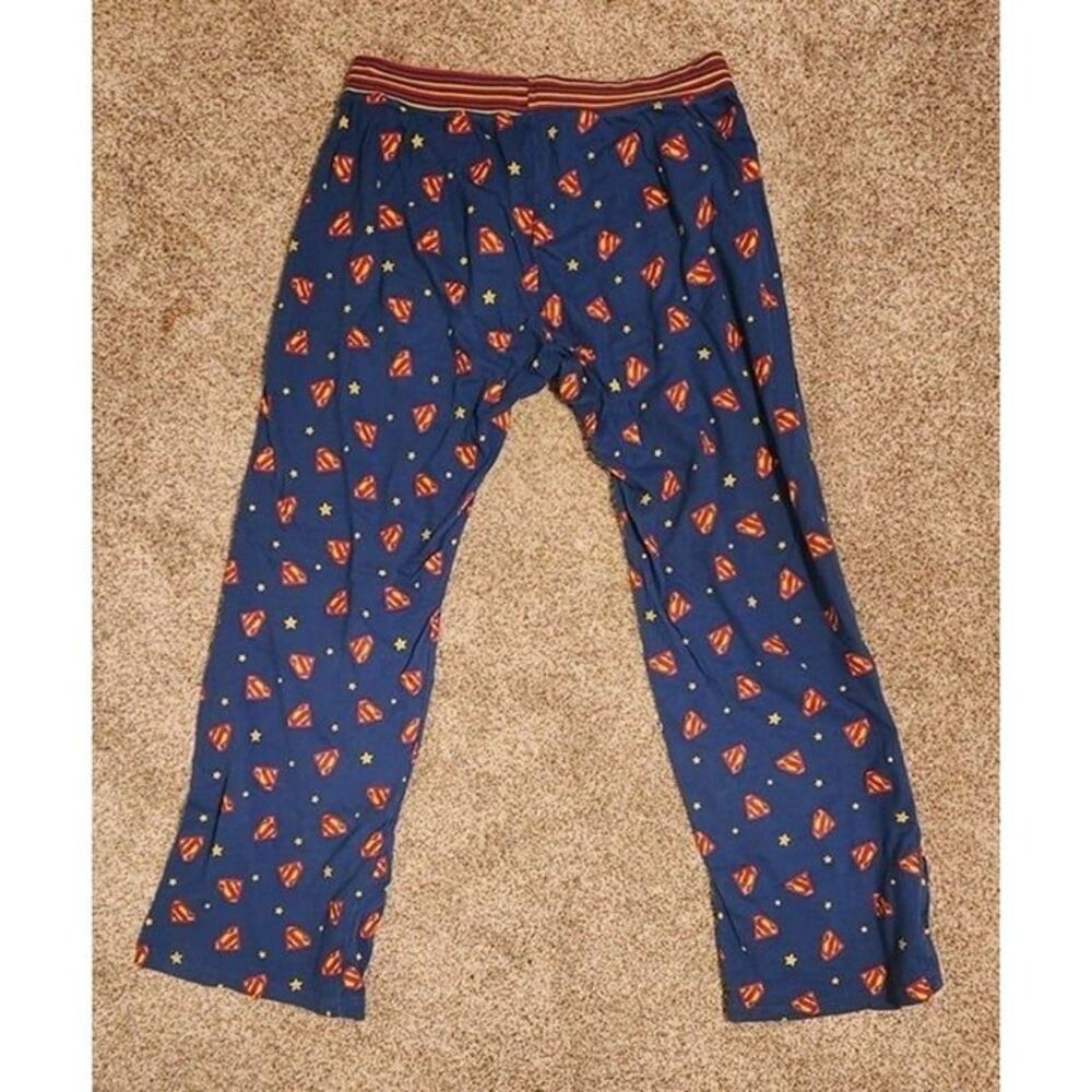 Vintage Super Girl Pajama Pants - Picture 3 of 6